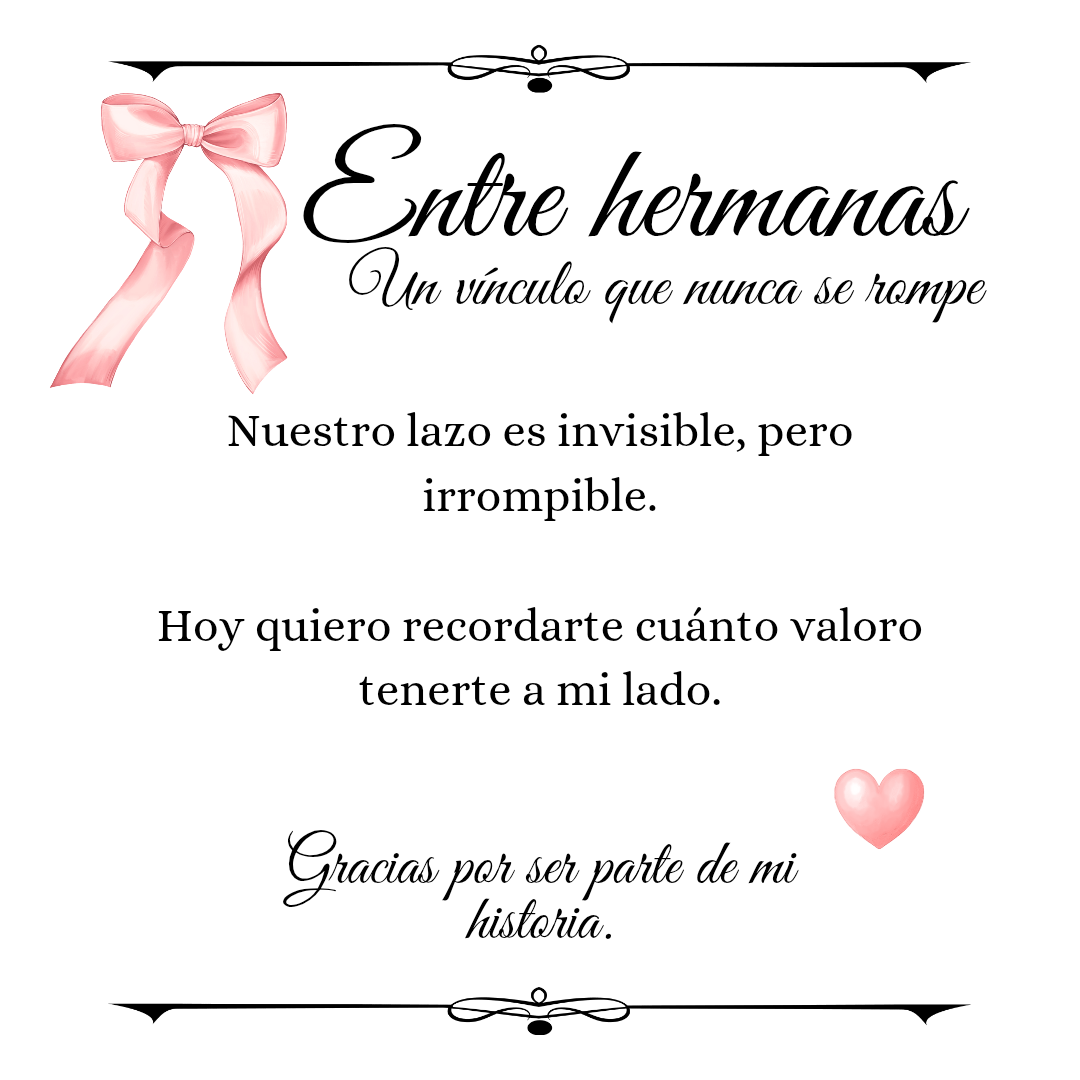Pack Regalo Especial para Mi Hermana "Clip del Amor"