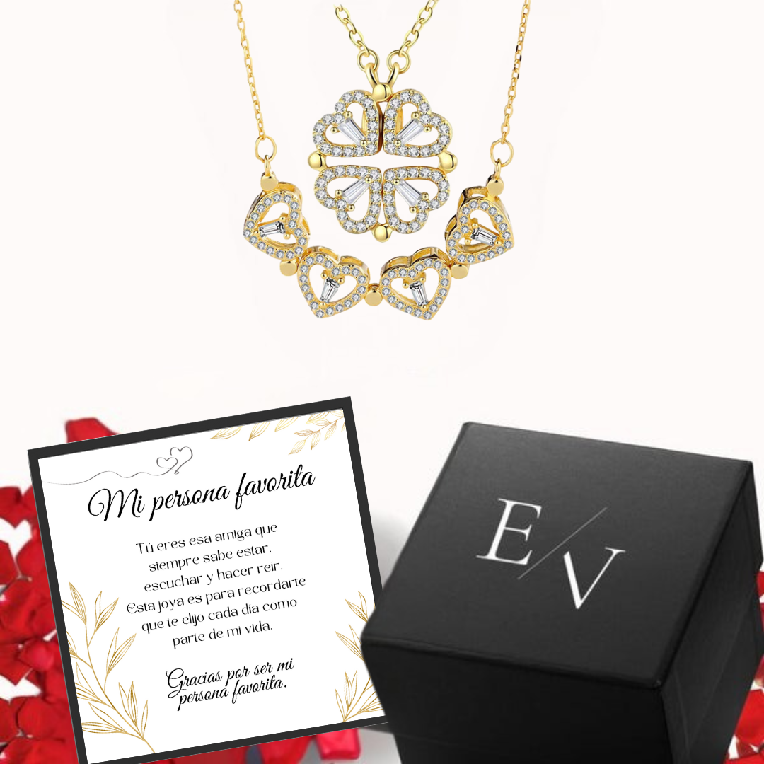 OFERTA 2x1 | Collar Trébol de la Suerte® Para Mi Amiga