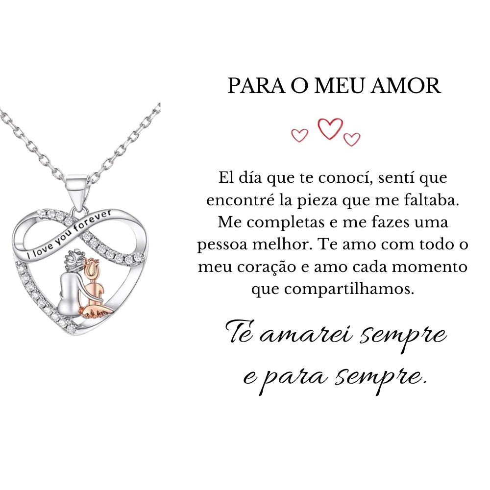 Presente Pacote "Sempre te amarei"! Esta semana, receba GRÁTIS uma Rosa Eterna + 1 Anel de Amor Eterno GRÁTIS!