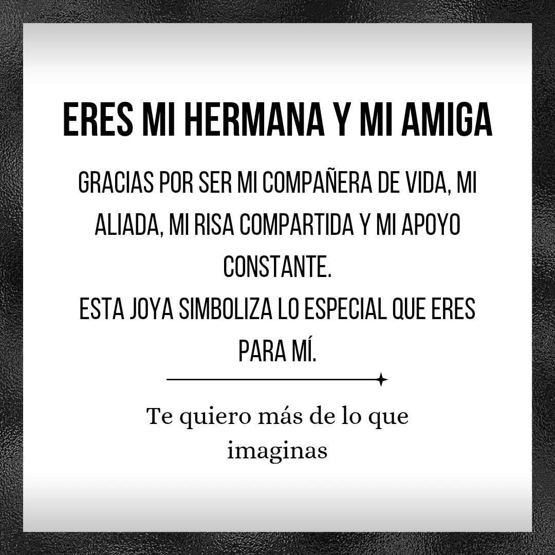 Pack Regalo Especial para Mi Hermana "Amor Inseparable"